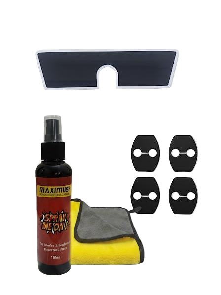 (Exclusive Bundle pack) Spray, mirror cover, lock protection, micro fiber cloth